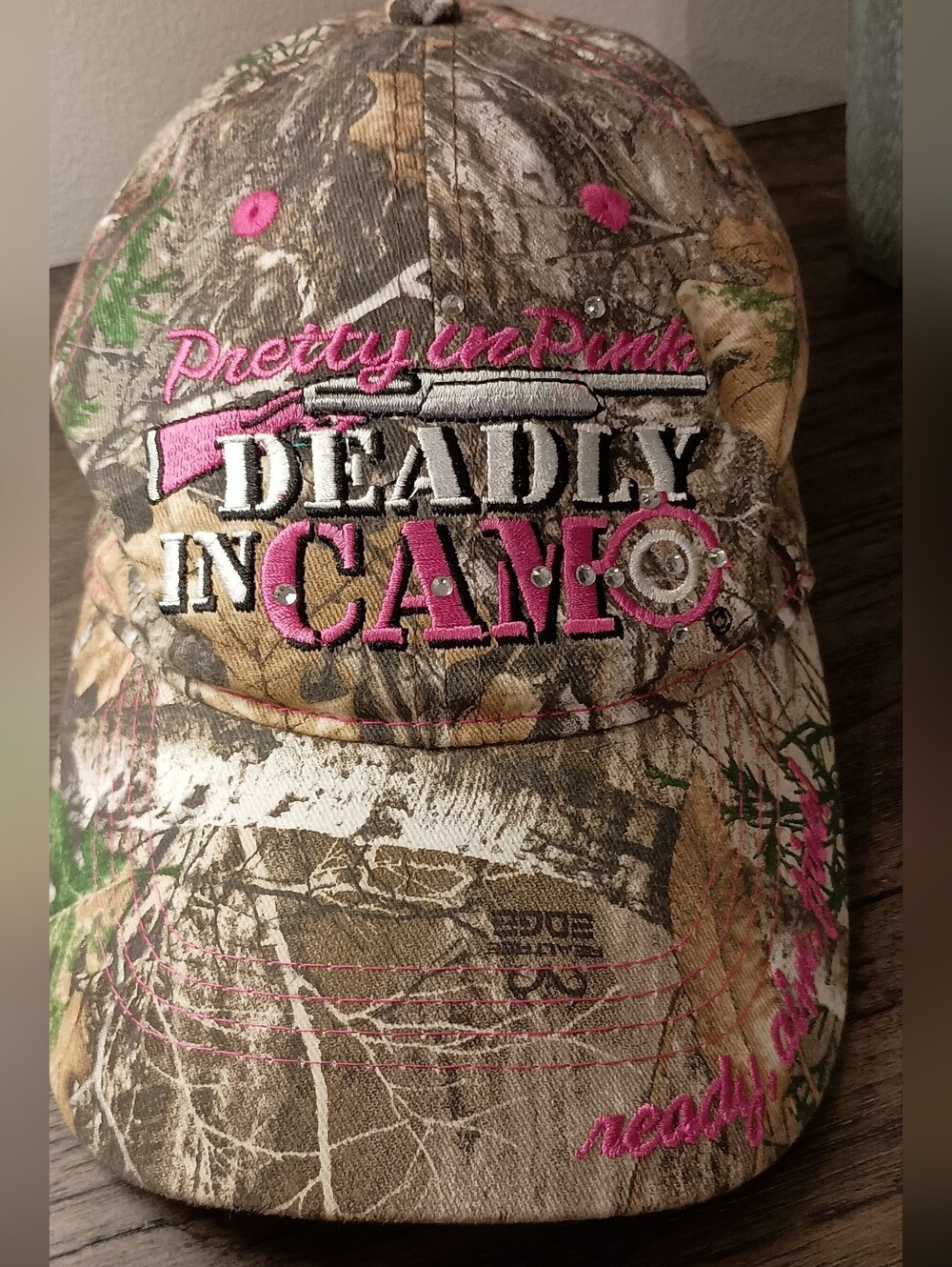 Realtree Pink and Camo Trim Cap